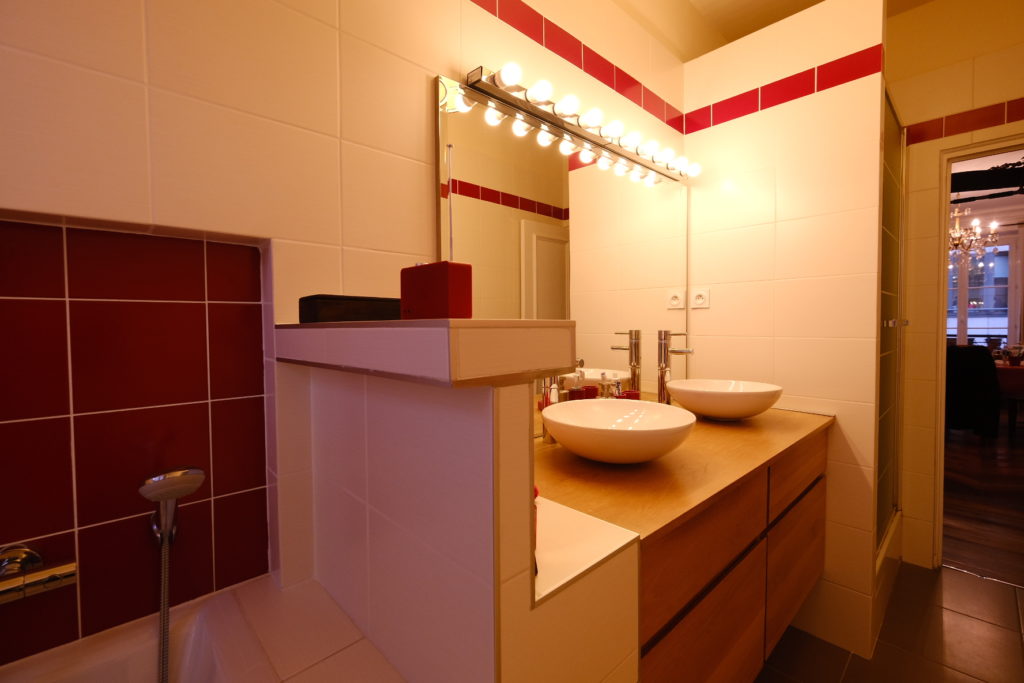 salle de bain rénovée à paris