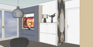 plan 3D meuble TV salon-valerie jacquart-decoratrice94